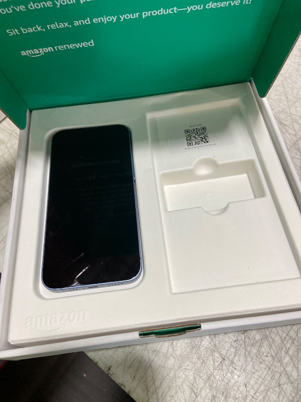 Photo 1 of Apple iPhone 14, 128GB, Blue - Unlocked (Renewed)