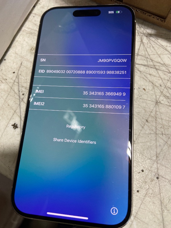 Photo 1 of Apple iPhone (Renewed Premium) 15 Pro, 512GB, White Titanium - Unlocked