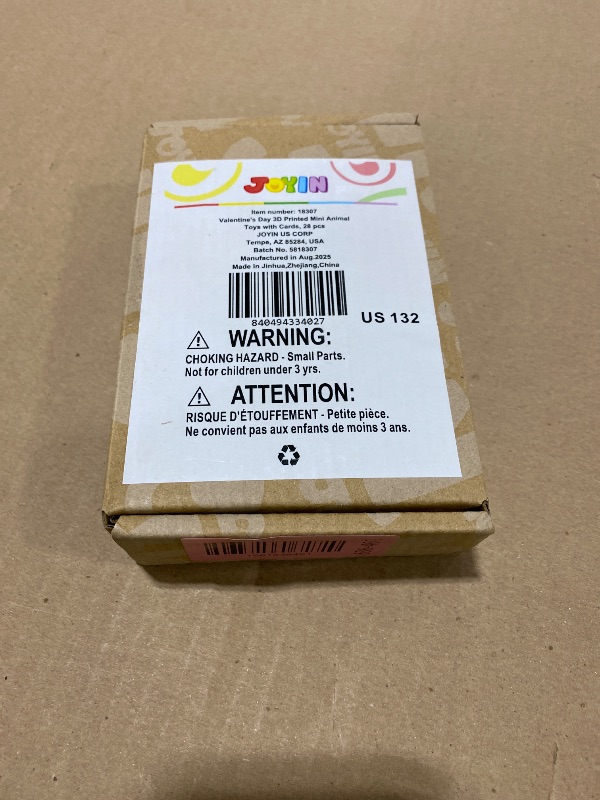 Photo 1 of JOYIN 28 Pcs 3D Printed Mini Animals with Valentine Greeting Cards, Animals Articulated Flexible Fidget Toys for Kids, Classroom Gift Exchange Prizes, Cute Desk Pets Decor, Party Favors