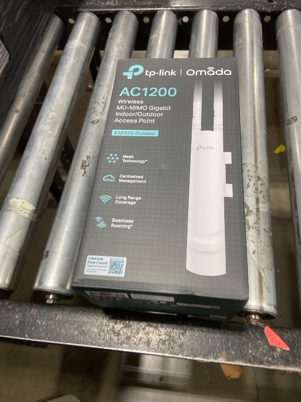 Photo 1 of TP-Link Long Range Outdoor Access Point (EAP225-Outdoor) – AC1200 Dual Band, IP65 Weatherproof, Free Expert Help, Remote Managed