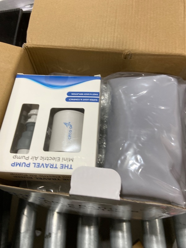 Photo 1 of Circa Air Portable Bath Tubs Adults - Inflatable Bathtub with Bedside Shower Bag & Electric Pump, Full Body Washing in Bed, Bed Bath Supplies, Portable Shower Bed, Blow Up Tub, Hair Shampoo Basin