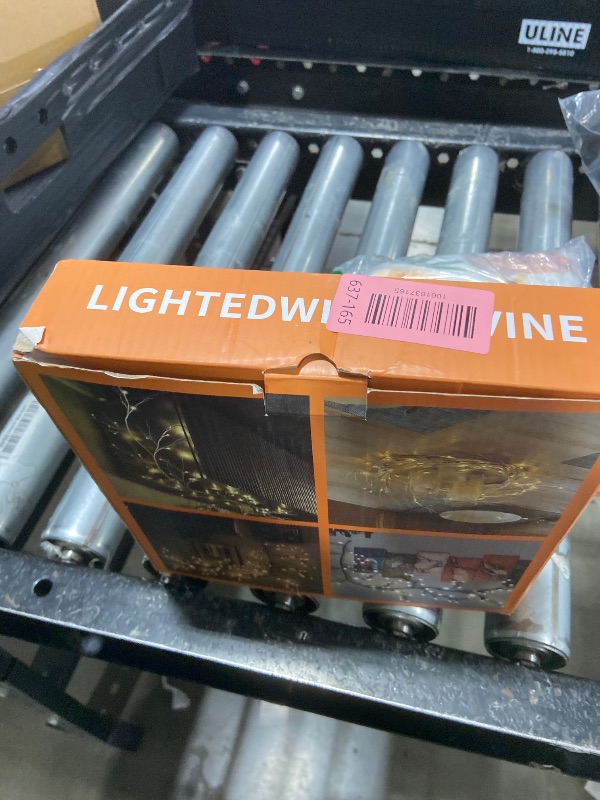 Photo 1 of *INCOMPLETE** GOESWELL Led Tree Branch Lights for Wall: 7.5Ft 144 LEDs White Enchanted Vine with Lights - Lighted Willow Fairy Light for Living Room Bedroom Christmas Halloween Meditation Wall Decor