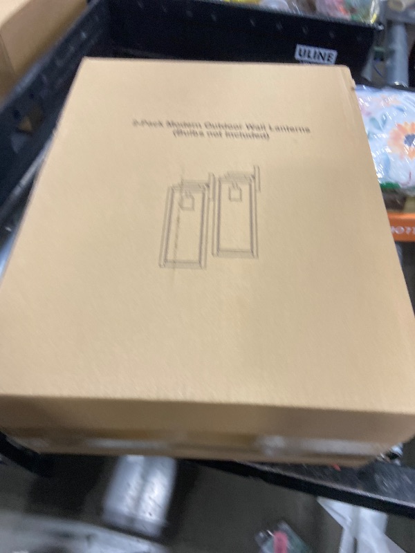 Photo 1 of 16inch Large Outdoor Wall Lights 2 Packs - Oil Rubbed Bronze Exterior Light Fixture with Clear Glass Shade, Waterproof Porch Lighting for House, Farmhouse Sconces Lantern for Front Door, Garage