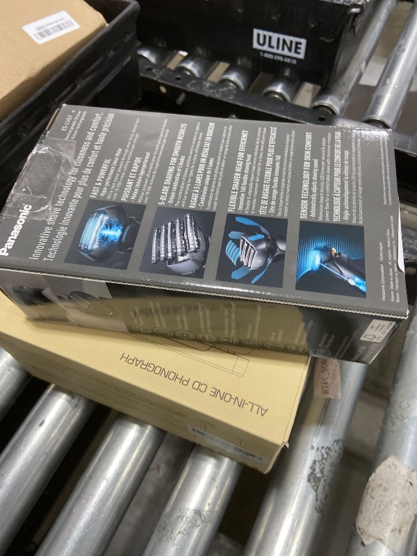 Photo 1 of Panasonic ARC5 Electric Razor for Men with Pop-Up Trimmer, Wet/Dry 5-Blade Shaver, Men's Electric Razors for Shaving Face with Intelligent Shave Sensor and 16D Pivoting Head, ES-LV67-K (Black)