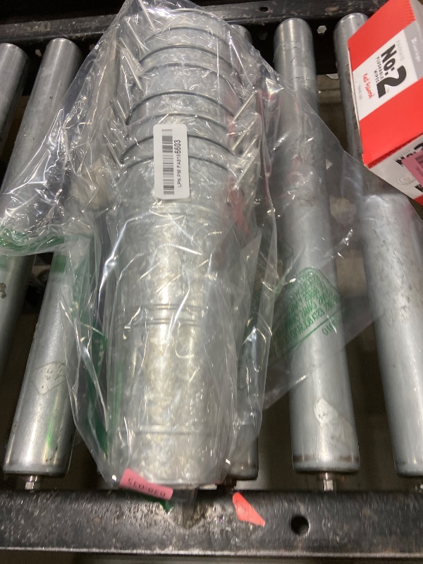 Photo 1 of 10 Inch Galvanized Flower Buckets - 8 PCS Galvanized Metal Vases for Flowers Tin Flower Holders for Home Decor Wedding Centerpieces Indoor Outdoor Use