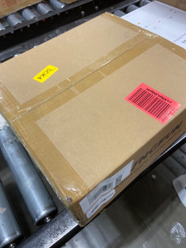 Photo 1 of Kingfun Adjustable Trailer Hitch - Fits 2 Inch Receiver, Tri-Ball (1-7/8" X 2" X 2-5/16") 6-Inch Rise/Drop Hitch, 12500 Lbs Gtw Heavy Duty Aluminum Truck Tow Hitch with Anti-Theft Pin (Silver)