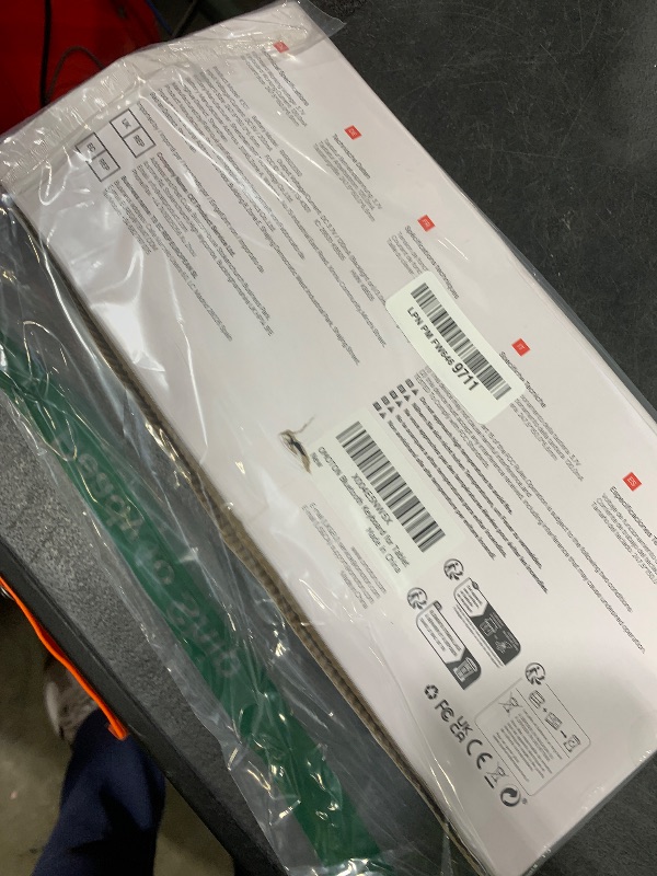 Photo 1 of **SELLING FOR PARTS**OMOTON Bluetooth Keyboard for Tablet/Android/Windows/iOS, with 7 Colors Backlight Rechargeable Wireless Mini Keyboard for Galaxy Tab A9+ / S9 FE / S10 / S11 / A11 Series etc, Black