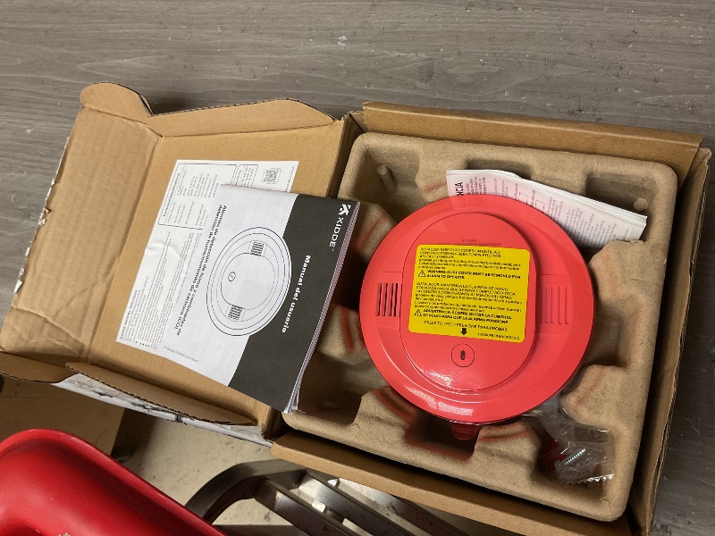 Photo 1 of Kidde  & Carbon Monoxide Detector, 10-Year Battery Powered, LED Warning Light Indicators, 30CUD10