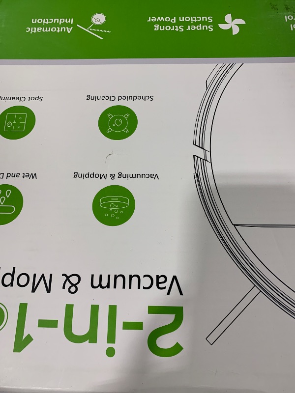 Photo 1 of UMMUND Robot Vacuum and Mop Combo DLV