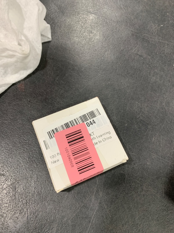 Photo 1 of 100 Pack Small Dice Set 5mm with 1 Velvet Bag - 6 Sided Mini Dice Set for Casino Night Parties & Early Elementary Math Learning (100)