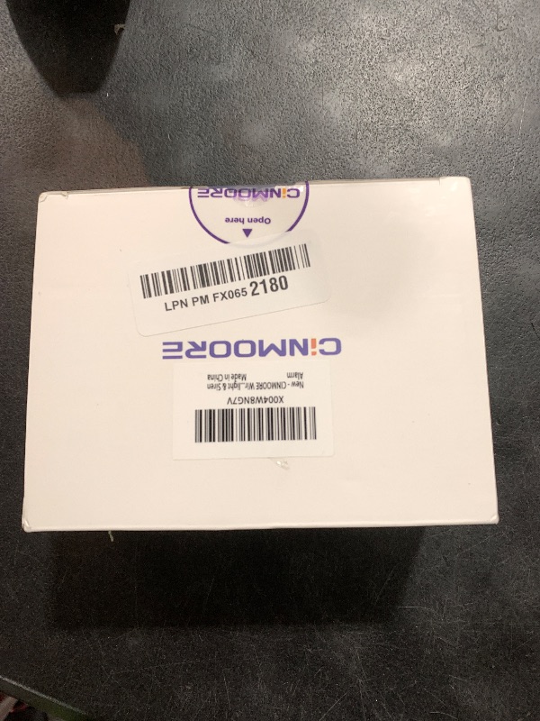 Photo 1 of CINMOORE 2.5K Security Camera Wireless Outdoor, Battery Powered Indoor Camera Free Person Detection, Magnetic Mount Cameras for Home Security, Color Night Vision, Spotlight, Siren Alarm, 2-Way Talk