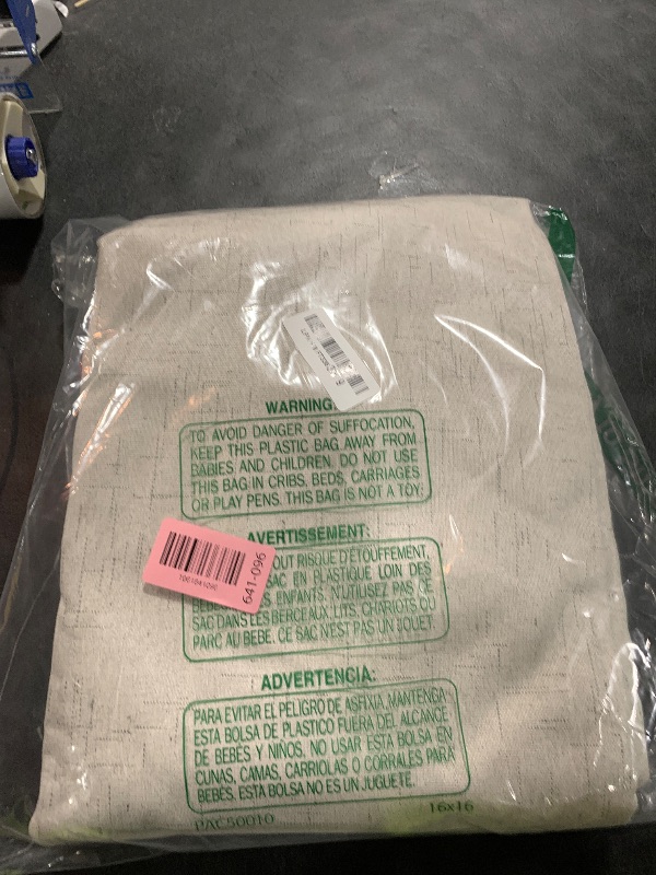 Photo 1 of H.VERSAILTEX Linen Blackout Curtains Durable Thick Textured Linen Look 100% Blackout Patio Door Curtain Anti Rust Grommet Extra Wide Sliding Door Curtain Panel, W100 x L108 inch - Stone