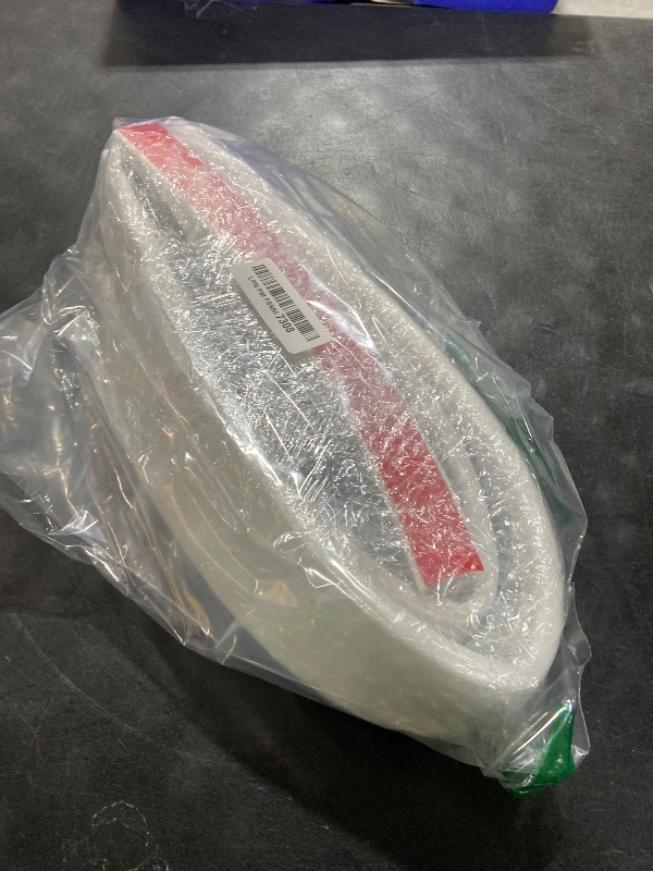 Photo 1 of (Upgraded) 3” High Shower Threshold Water Dam 67 Inch Collapsible Shower Barrier Water Barrier Shower Water Stopper Shower Water Guard Dry and Wet Separation for Bathroom Kitchen and More(5.6ft)