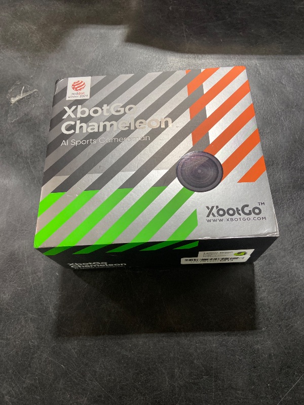 Photo 1 of XbotGo Chameleon AI Auto Sports Action Camera - 4K 60FPS Soccer Camera and Basketball Tracking Camera for Team Sports, Live Streaming, No Subscription, Works with iOS & Android (Lemon Green)