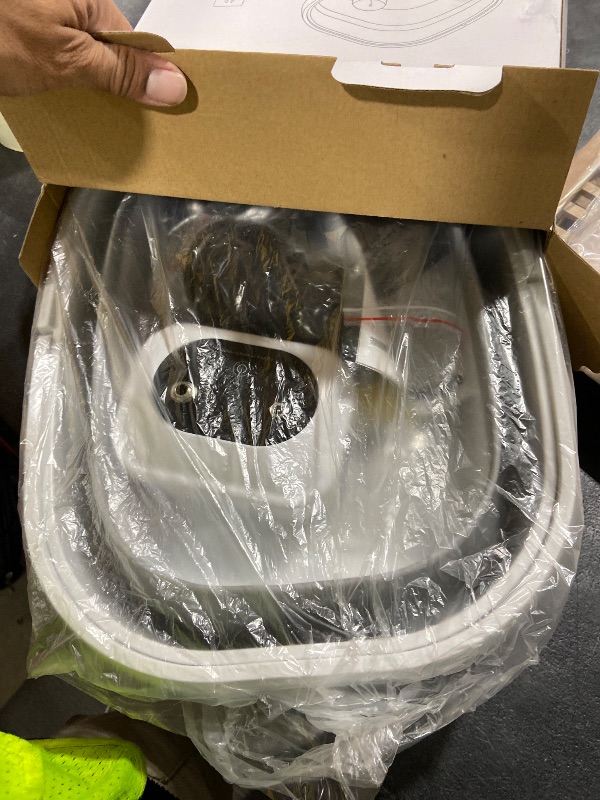 Photo 1 of Ionic Foot Bath Detox Machine,Foot Detox Foot Bath Soak Tub with 2 Arrays,80 Disposable Foot Spa Liners,Detox Sea Salt,Folding Foot Spa Bucket,Home Salon-Level Foot Soaking Tub