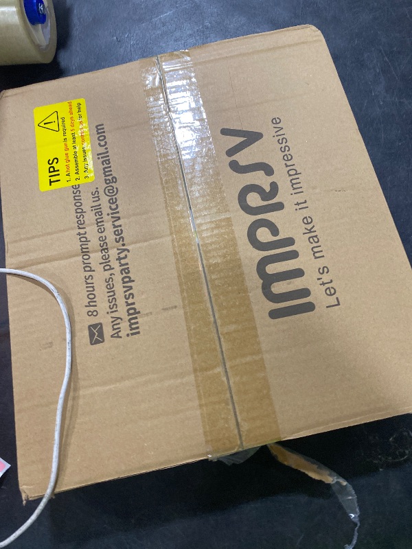 Photo 1 of imprsv Football Party Decorations 3FT Marquee Light Up Sign, Football Party Supplies for First Year Down Birthday Decorations