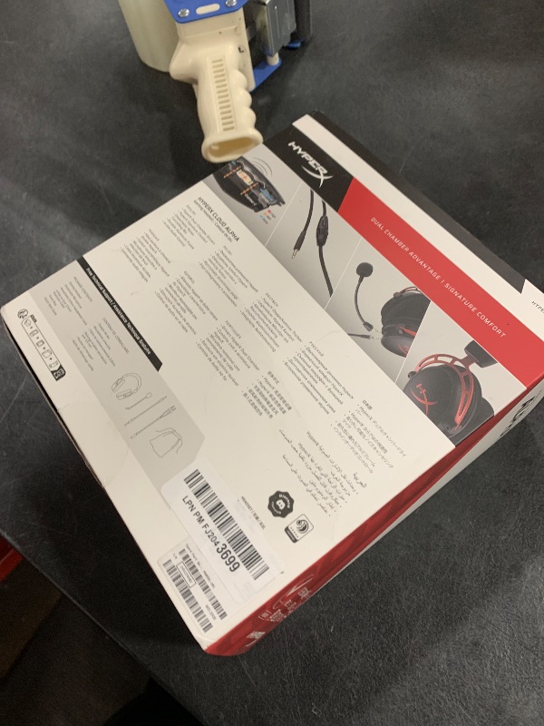 Photo 1 of HyperX Cloud Alpha - Gaming Headset, Dual Chamber Drivers, Legendary Comfort, Aluminum Frame, Detachable Microphone, Works on PC, PS4, PS5, Xbox One/ Series X|S, Nintendo Switch and Mobile – Red