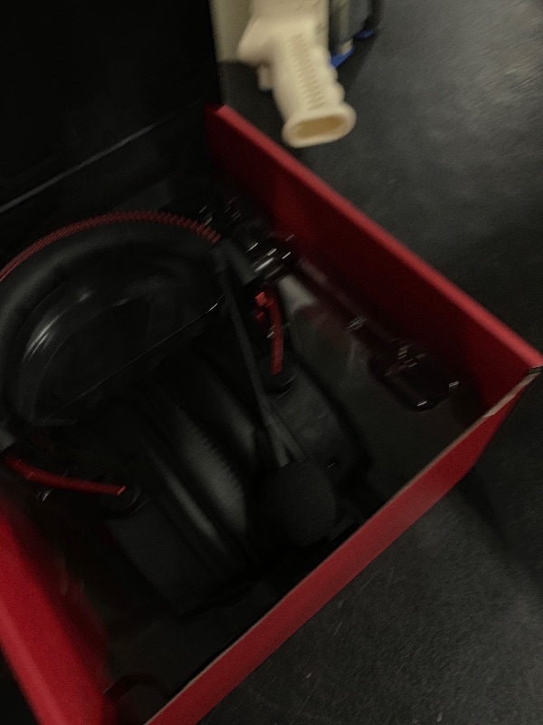 Photo 1 of HyperX Cloud Alpha - Gaming Headset, Dual Chamber Drivers, Legendary Comfort, Aluminum Frame, Detachable Microphone, Works on PC, PS4, PS5, Xbox One/ Series X|S, Nintendo Switch and Mobile – Red