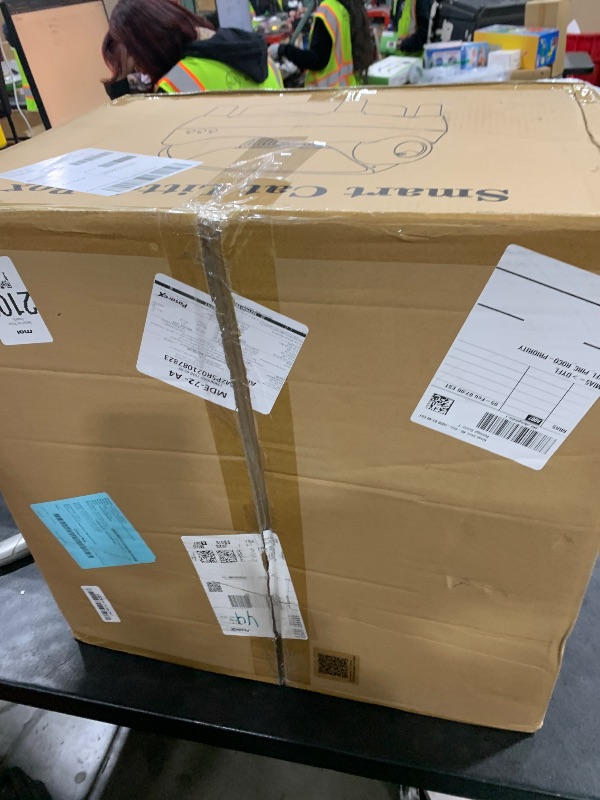 Photo 1 of KITPLUS Self Cleaning Litter Box, Automatic Cat Litter Box with APP Control, Odor-Free Waste Disposal Includes Trash Bags, Large Waste Bin, Open-Top, for Multiple Cats