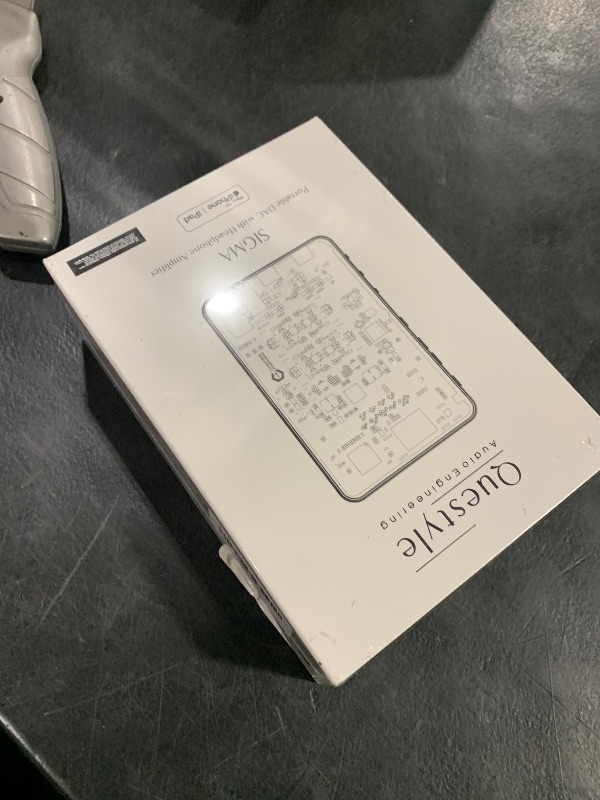 Photo 1 of Questyle Sigma Bluetooth Headphone Amplifier Portable Rechargeable DAC [MFi Certified] Bluetooth 5.4 Receiver with Dual Outputs High Resolution PCM768/DSD512 USB Amps for Smartphones/PC/Laptop