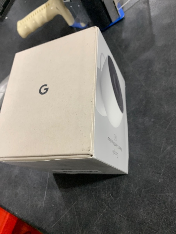 Photo 1 of Google Nest Cam Outdoor (Wired, 2nd Gen) - Security Camera with 2K Video and Gemini, Night Vision, 2-Way Audio - Works with Google Home - 2025 Model - Snow
