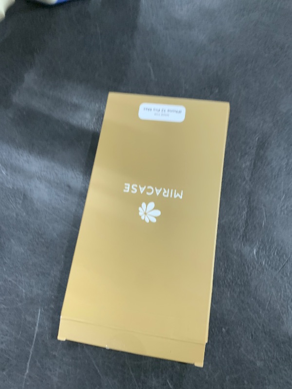 Photo 1 of Miracase Magnetic for iPhone 12 Pro Max Case [Compatible with MagSafe] Full-Body Phone case with Built-in Glass Screen Protector& Camera Protector, Military Drop Proof 12 Pro Max Cover, Clear Glitter