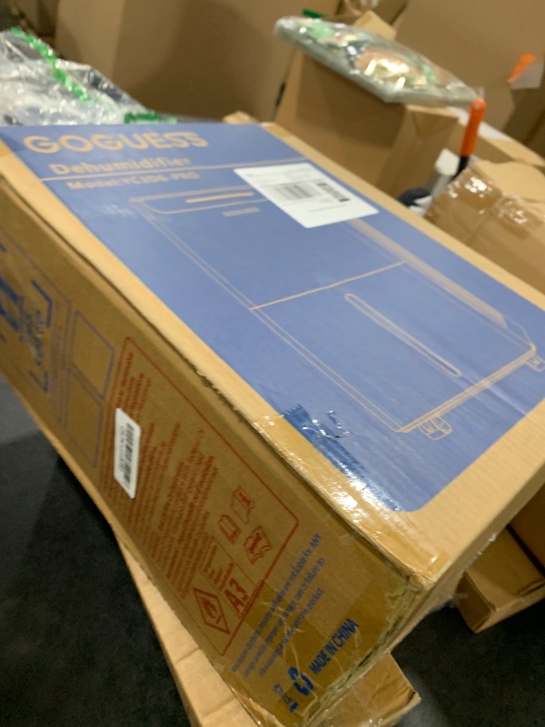 Photo 1 of GoGuess 1600 Sq.ft Dehumidifier for Basement - 21 Pints, Drain Hose & Humidity Control Large Room Dehumidifiers for Home, RV, Bathroom, Bedroom - 3 Modes & 24H Timer White