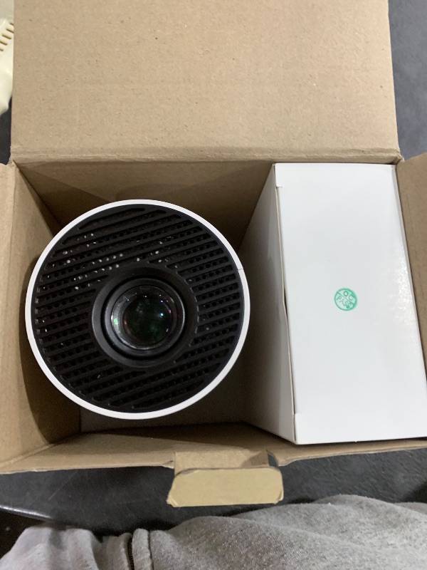Photo 1 of [Built-in Apps & 2026 Upgraded] Mini Projector with WiFi 6 and Bluetooth 5.4 Support 4K 1080P Auto Keystone 180° Rotatable Projector Portable Compatibile with HDMI/TV Stick/Memory Stick/Laptop, White