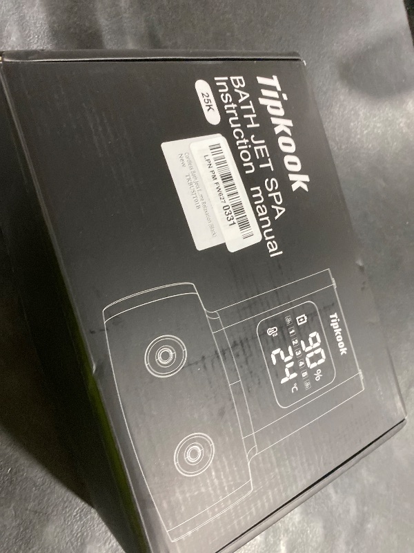 Photo 1 of Cordless Bath Jets for Tub: Rechargeable Jet Spa for Bathtub with 5-Level Adjustable Speed & LCD Display, IPX8 Waterproof Bath Jets, 8 Suction Cups, Jet/Bubble Mode,Birthday Gifts for Women - Gray