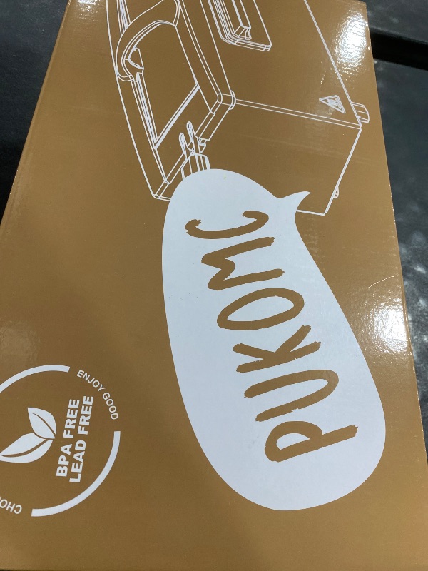 Photo 1 of Pukomc Deep Fryer 3 Liter Capacity,1500W Oil Fryer with Adjustable Temperature,Viewing Window,Detachable Frying Basket,Made of Stainless Steel Material and Easy to Clean