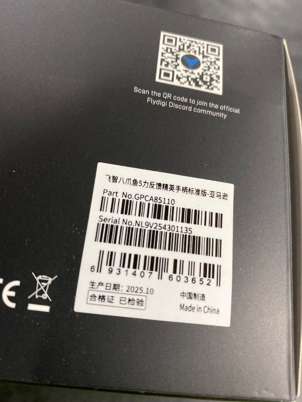 Photo 1 of FLYDIGI Apex 5 PC Controller, Forceflex Joystick 2.0, ForceAdapt Triggers, 3ms Ultra-Low Latency, RGB Light Bar, Full-Color LCD Display,1500mAh Battery PC/NS/Android/TV