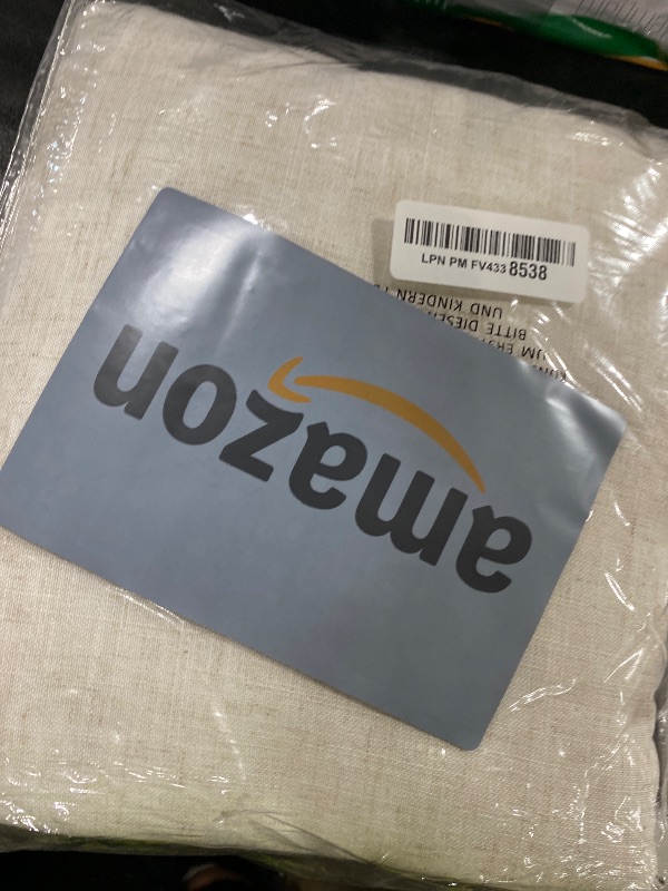 Photo 1 of Cream Linen 102 Inch Long Curtains for Living Room 2 Panels Back Tab Rod Pocket Cream Semi Sheer Extra Long Curtains Linen Soft Material Light Filtering Window Panel Drapes for Dining Room 60x102