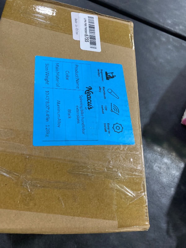 Photo 1 of 1 Pair U-Handlebar Extender for Indoor Spin Bikes,Get a Comfortable Upright Ride & Multiple Grip Positions to Relieve Strain.