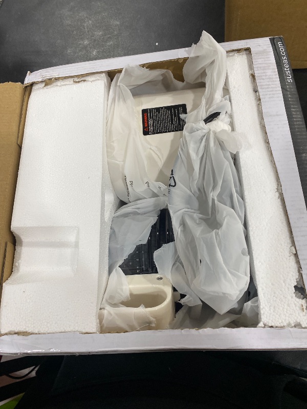 Photo 1 of SUSTEAS Cold Press Juicer, 5.3" Feed Chute Slow Masticating Machines with 300W, Fit Whole Fruits & Vegetables, High Juice Yield, Easy to Clean, White