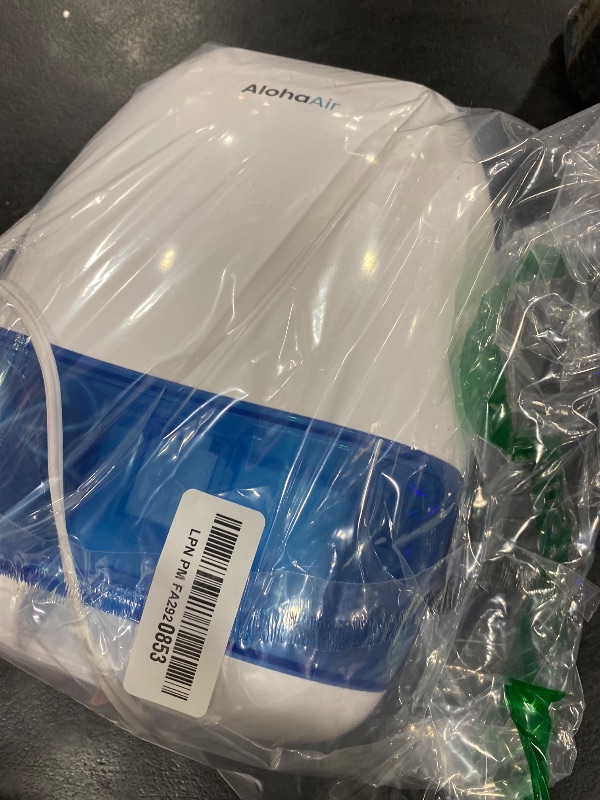 Photo 1 of AlohaAir Dehumidifiers for Home, 34 oz Small Dehumidifier for Room, Quiet Dehumidifiers for Bathroom, Bedroom, RV, Closet with Auto Shut Off, 7 Colors Night Light