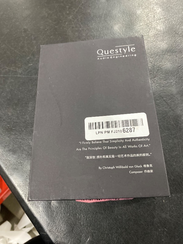 Photo 1 of Questyle Sigma Bluetooth Headphone Amplifier Portable Rechargeable DAC [MFi Certified] Bluetooth 5.4 Receiver with Dual Outputs High Resolution PCM768/DSD512 USB Amps for Smartphones/PC/Laptop