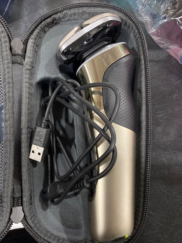 Photo 1 of Philips Norelco Shaver i9000 Prestige Ultra, Wet & Dry Electric Shaver, White Gold, SenseIQ Pro Technology, Triple Lift & Cut System, 360 Rotating NanoTech Precision Blades, Beard Styler, XP9403/88