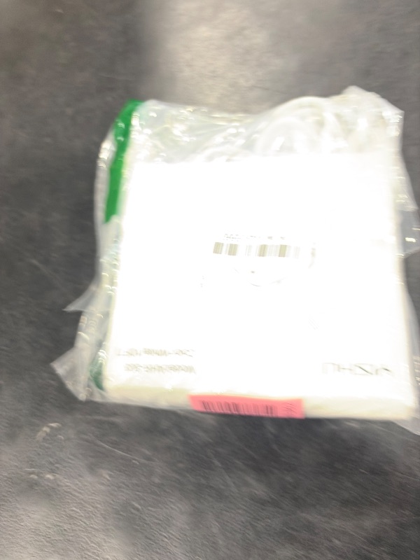 Photo 1 of 10 Ft Surge Protector Power Strip - YISHU 8 Widely Outlets with 4 USB Ports, 3 Side Outlet Extender with 10 Feet Flat Extension Cord, Ultra Flat Plug, Wall Mount, Desk USB Charging Station, ETL, White