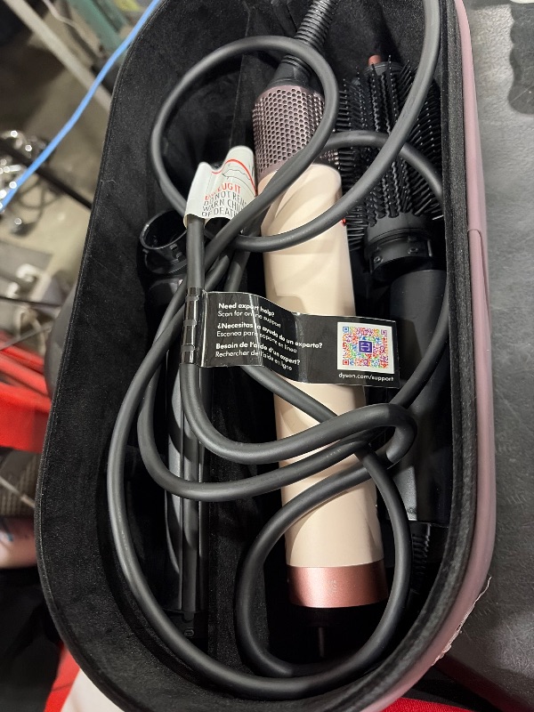 Photo 1 of Dyson Airwrap Co-anda2x™ Multi-Styler and Dryer Straight+Wavy in Ceramic Pink