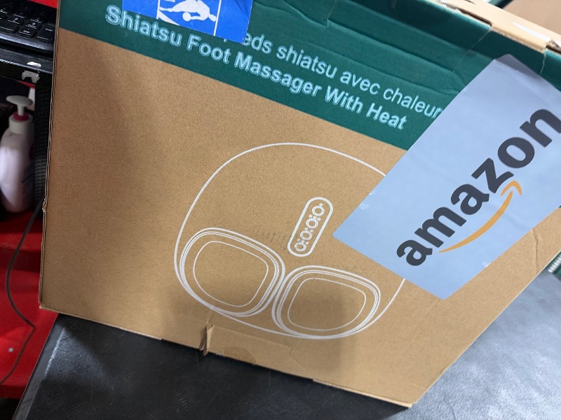 Photo 1 of Medcursor Foot Massager with Heat - Shiatsu Deep Kneading, Delivers Relief for Tired Muscles and Plantar, Multi-Level Settings & Adjustable Intensity for Home or Office Use, Gifts for Women Mom