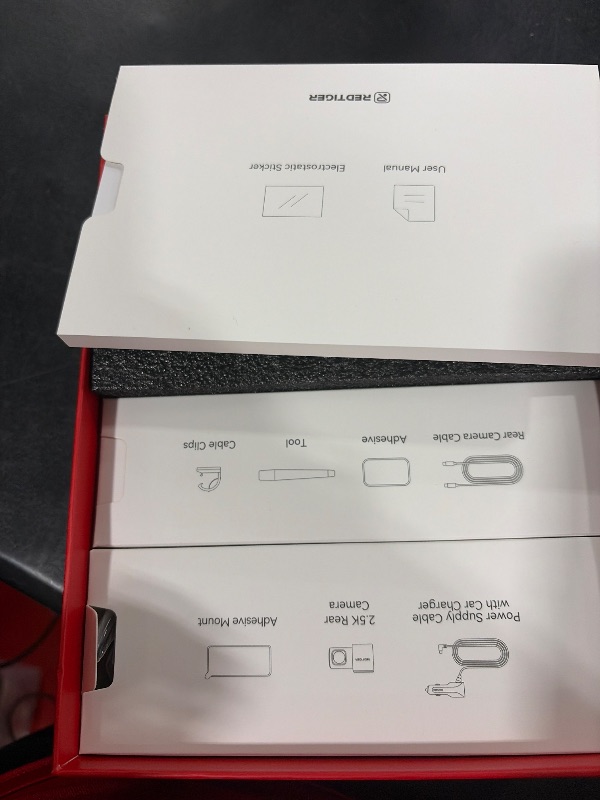 Photo 1 of REDTIGER 4 Channel 360° View Dash Cam, Dual STARVIS 2, 2.5K*2+1080P*2 Dashcam Front and Rear Inside Left Right, 5.8GHz WiFi, 8 IR Lights Night Vision, 4 Adjustable Lenses, Included 128GB Card (VP40)