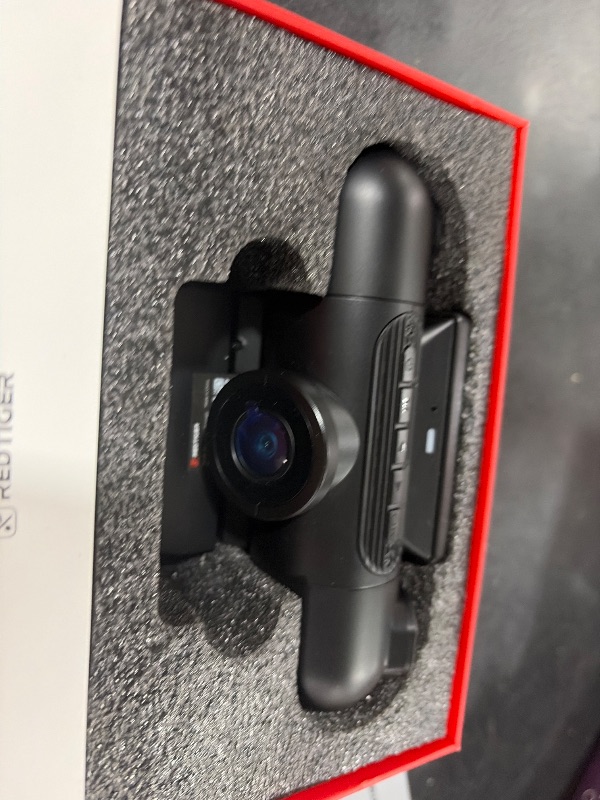 Photo 1 of REDTIGER 4 Channel 360° View Dash Cam, Dual STARVIS 2, 2.5K*2+1080P*2 Dashcam Front and Rear Inside Left Right, 5.8GHz WiFi, 8 IR Lights Night Vision, 4 Adjustable Lenses, Included 128GB Card (VP40)