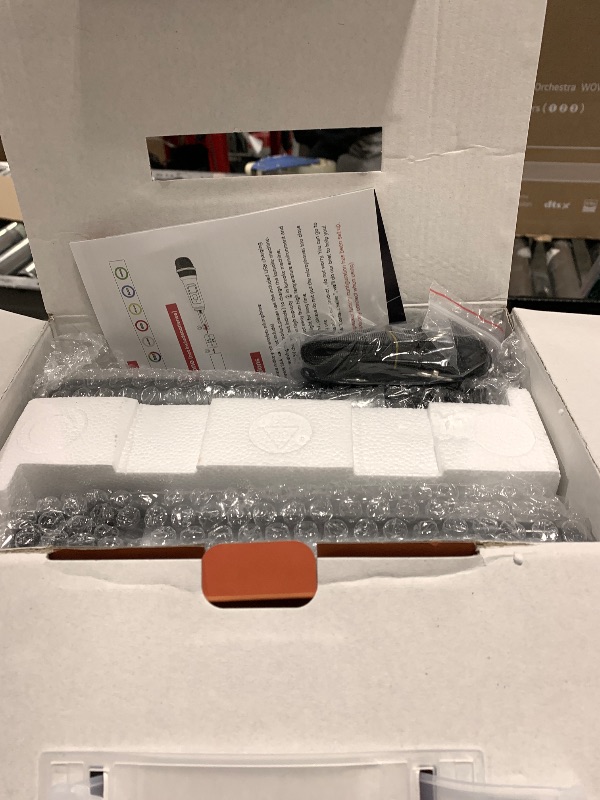 Photo 1 of Karaoke Machine, Portable Bluetooth Speaker with 2 Wireless Microphones for Adults & Kids with Lights, Karaoke Microphone with PA System Supports USB/TF/FM/AUX for Home Party Home System Packages