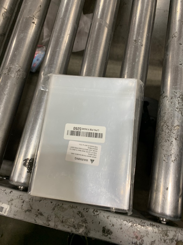 Photo 1 of 100 Pack Jumbo Card Sleeves Size L (5.4"x7.5") 4 Mil - Oversized Card Sleeves for Thick Trading Cards, Sports & Photos Storage, Exact Fit Plastic Sleeves with Snug Fit & Easy Insertion