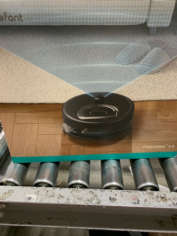 Photo 1 of Lefant LiDAR Robot Vacuum and Mop, 450ml Visible Dustbin, Upgraded 190° PSD Obstacle Avoidance, Customized Cleaning, Multi-Floor Mapping, 150 Mins Runtime, 2.4G/5G WiFi, Pet Hair & Carpets, M330 Pro