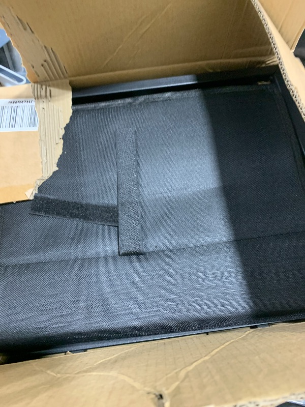 Photo 1 of **INCOMPLETE** MISSING WHEELS** InBrave Extra Long Collapsible Wagon Cart, 480LBS Heavy Duty Utility Wagons with All-Terrain Wheels, Foldable Grocery Carts for Gardening, Shopping, Beach, Camping, Black