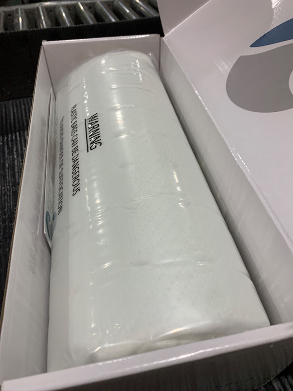 Photo 1 of Bluewave Bedding Ultra Slim Gel Memory Foam Pillow for Stomach and Back Sleepers - Thin, Flat Design for Cervical Neck Alignment and Deeper Sleep (2.75-Inches Height, King Size)