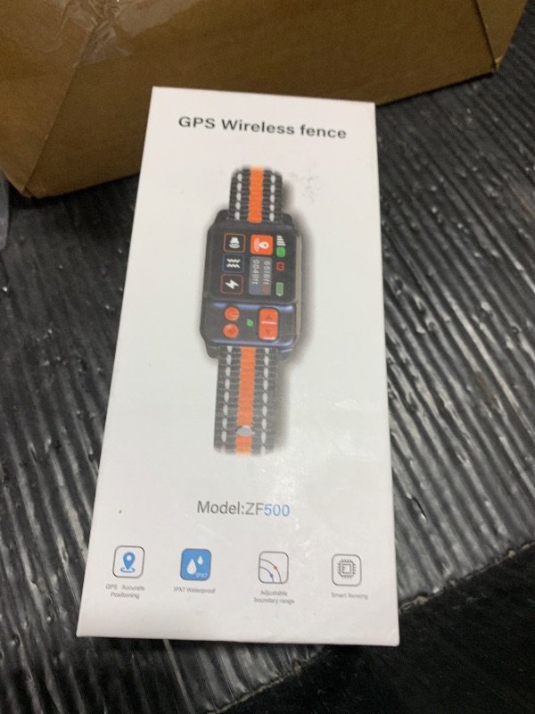 Photo 1 of DJNFGQ GPS Wireless Dog Fence System, Electric Electric Dog Fence Using GPS Electric Satellite Technology, IPX7 Waterproof Rechargeable Design, GPS Dog Collar has 2 Modes Circular and Free-Form Fence