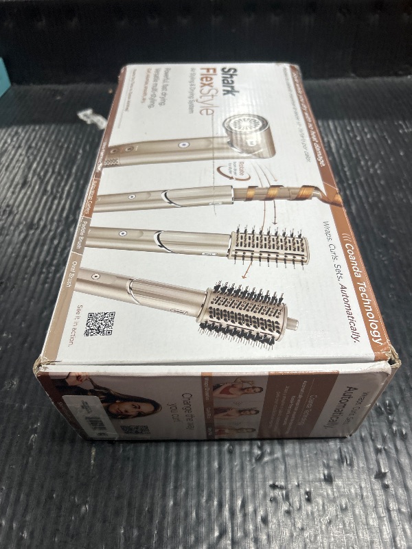 Photo 1 of Shark HD430 FlexStyle Air Styling & Drying System, Powerful Hair Dryer Brush & Multi-Styler with Auto-Wrap Curlers, Paddle Brush, Oval Brush, Concentrator Attachment, Stone