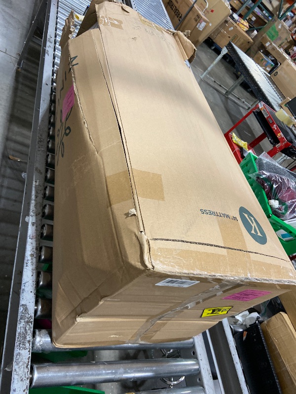 Photo 1 of Zinus Lumbar+ Premium 14 Inch Memory Foam Mattress, Lumbar Support, Targeted Pressure Relief, Cooling Gel and Green Tea, Cool-to-The-Touch Cover, Medium Firm Feel, CertiPUR US Certified, King